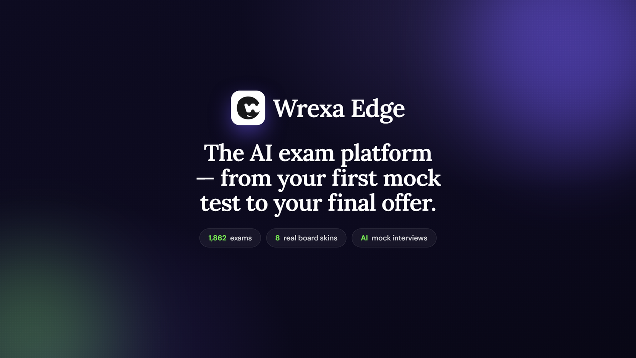 Wrexa Edge product tour